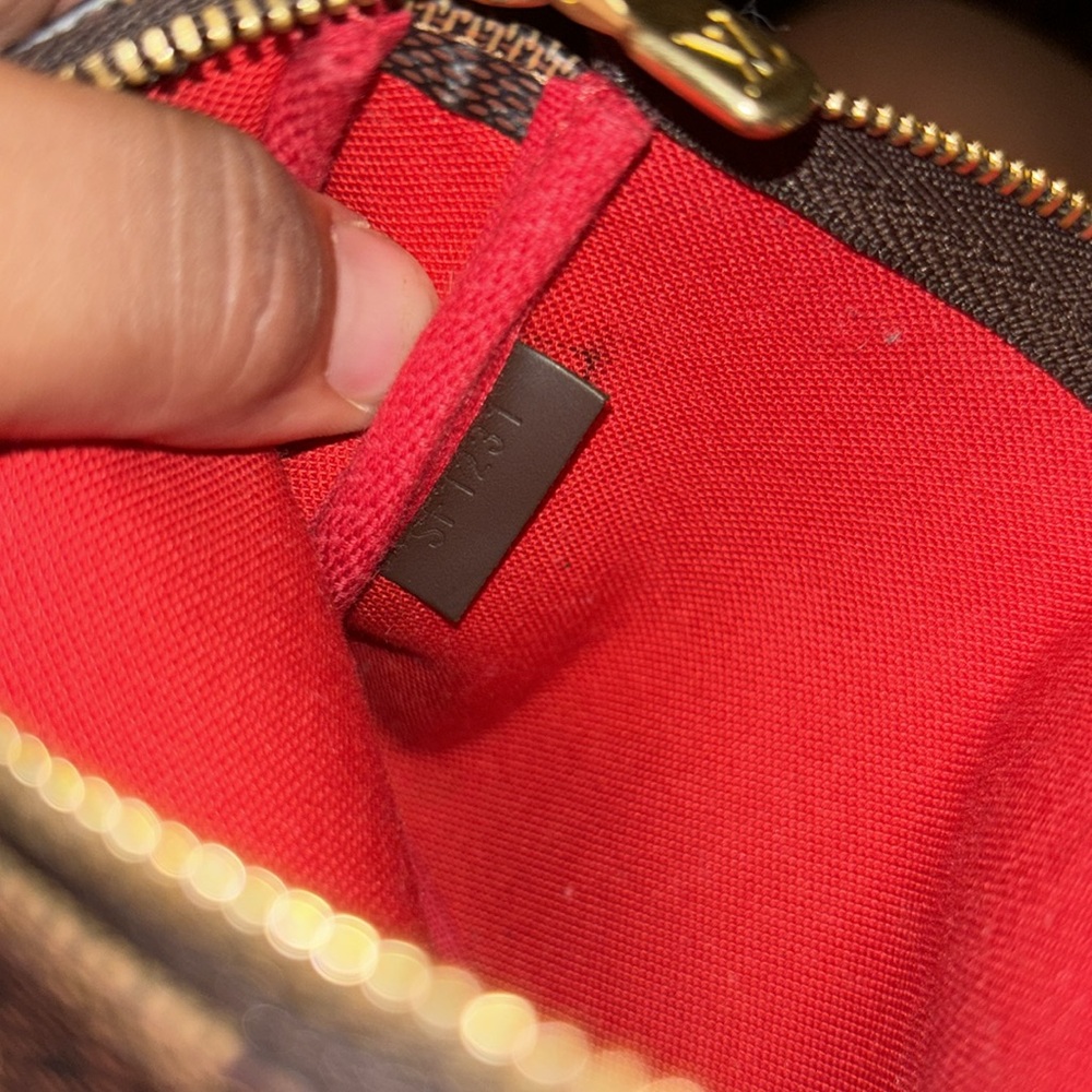 Louis Vuitton mini pochette night damier ebene - Picture 9 of 10